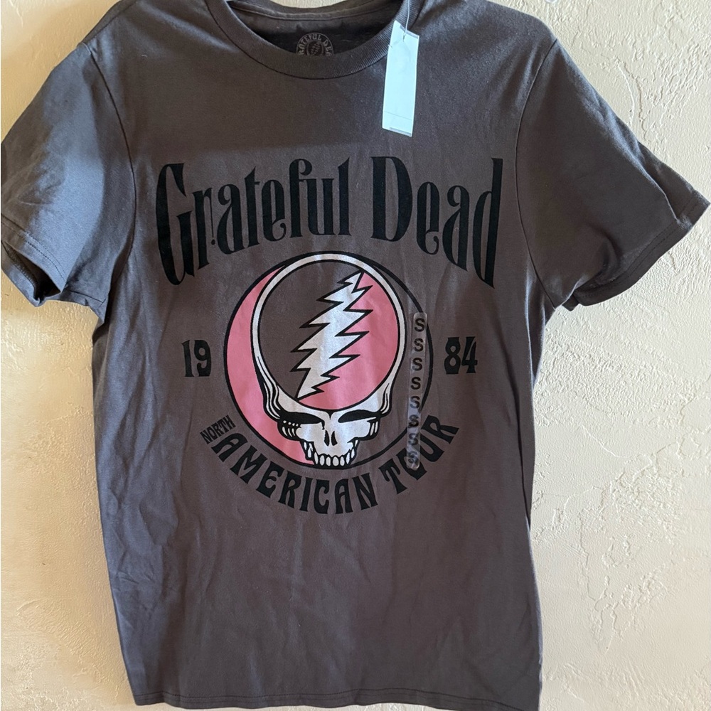 New Grateful Dead 1984 North America tour t-shirt